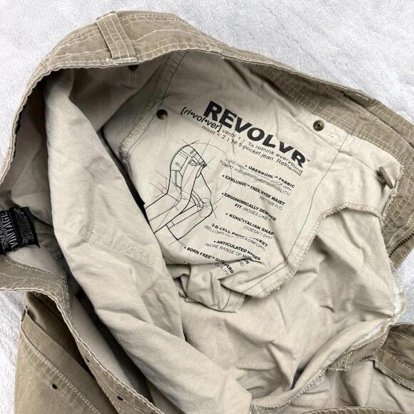 Kuhl Revolvr Outdoor Pants Khaki Hiking Tactical Utility Men 38x31 Straight Leg - Picture 7 of 9